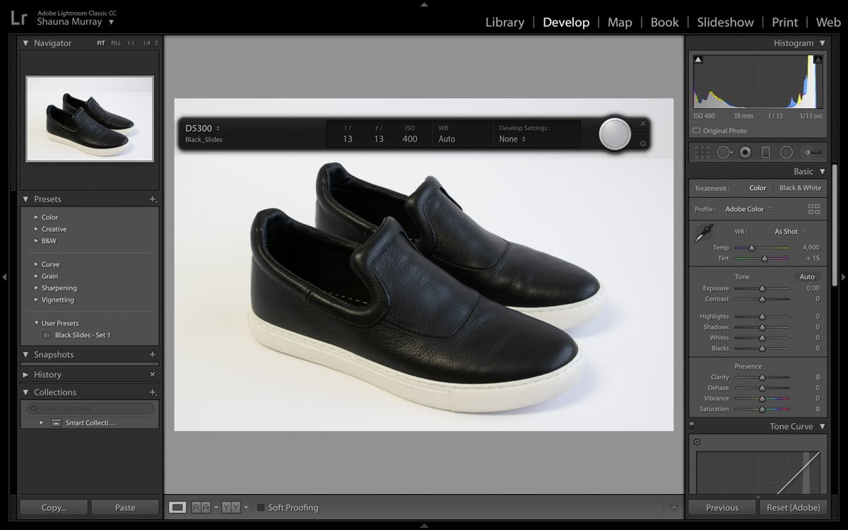 How to Use Adobe Lightroom for Product Photography
