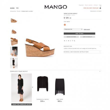 Mango Shoes Size Chart