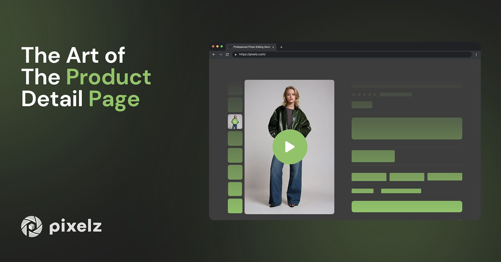 The Art of the Product Detail Page